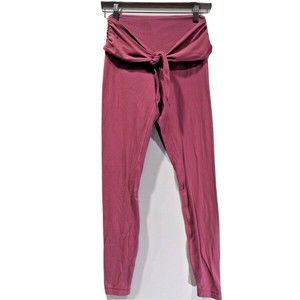 Lululemon Women's Align Wrap Leggings Size 6 Dusty Pink Balletcore Athleisure